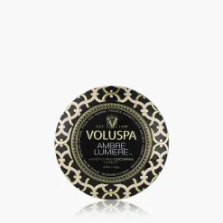 Voluspa Mini Tin|Ambre Lumiere