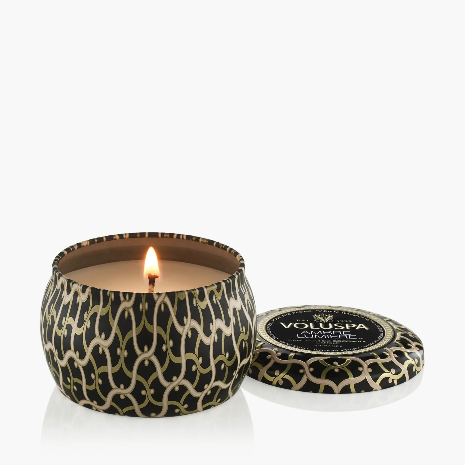 Voluspa Mini Tin|Ambre Lumiere