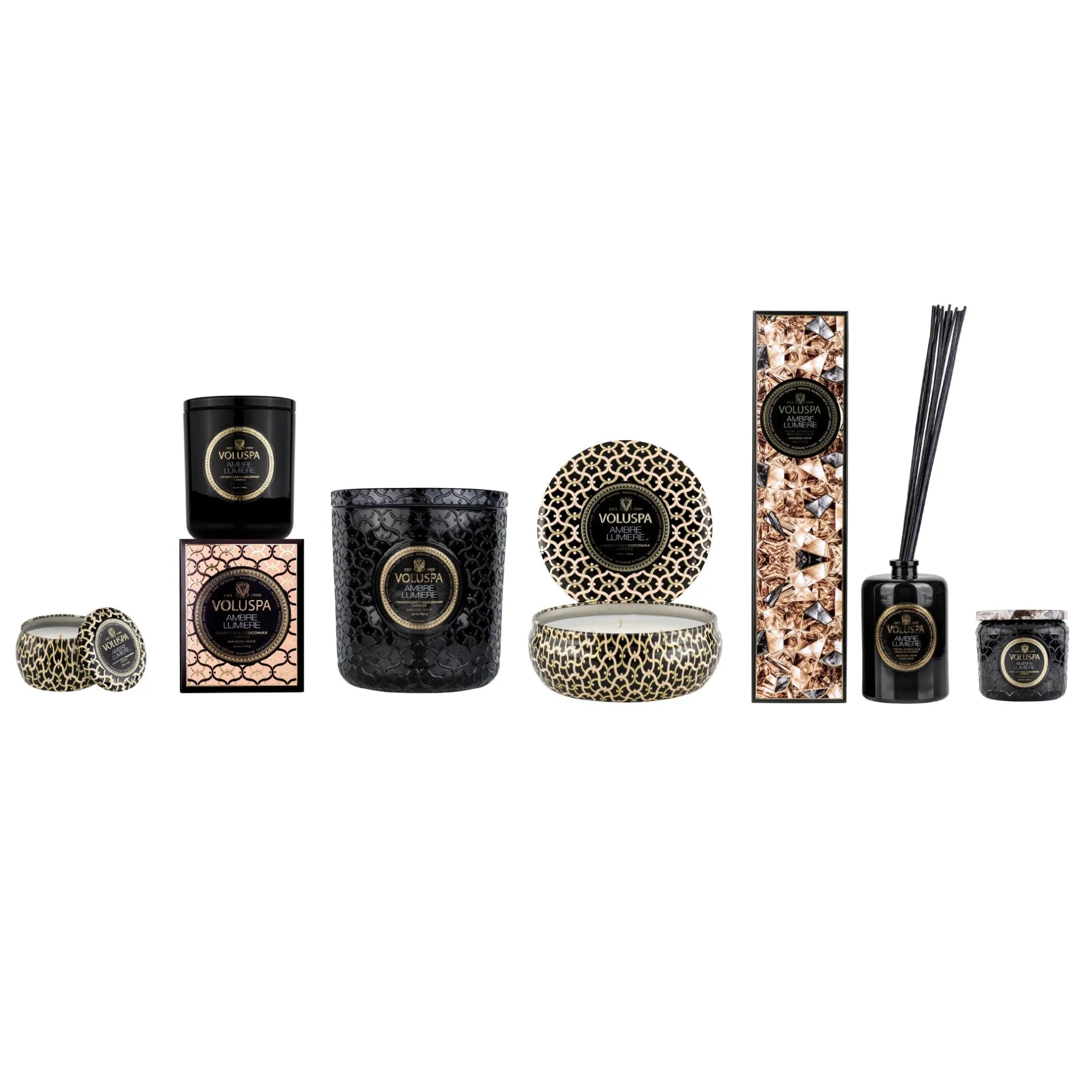 Voluspa Small Jars|Ambre Lumiere