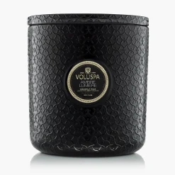 Voluspa 5 Wick Hearths|Ambre Lumiere