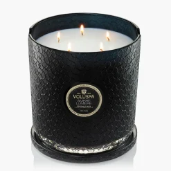 Voluspa 5 Wick Hearths|Ambre Lumiere