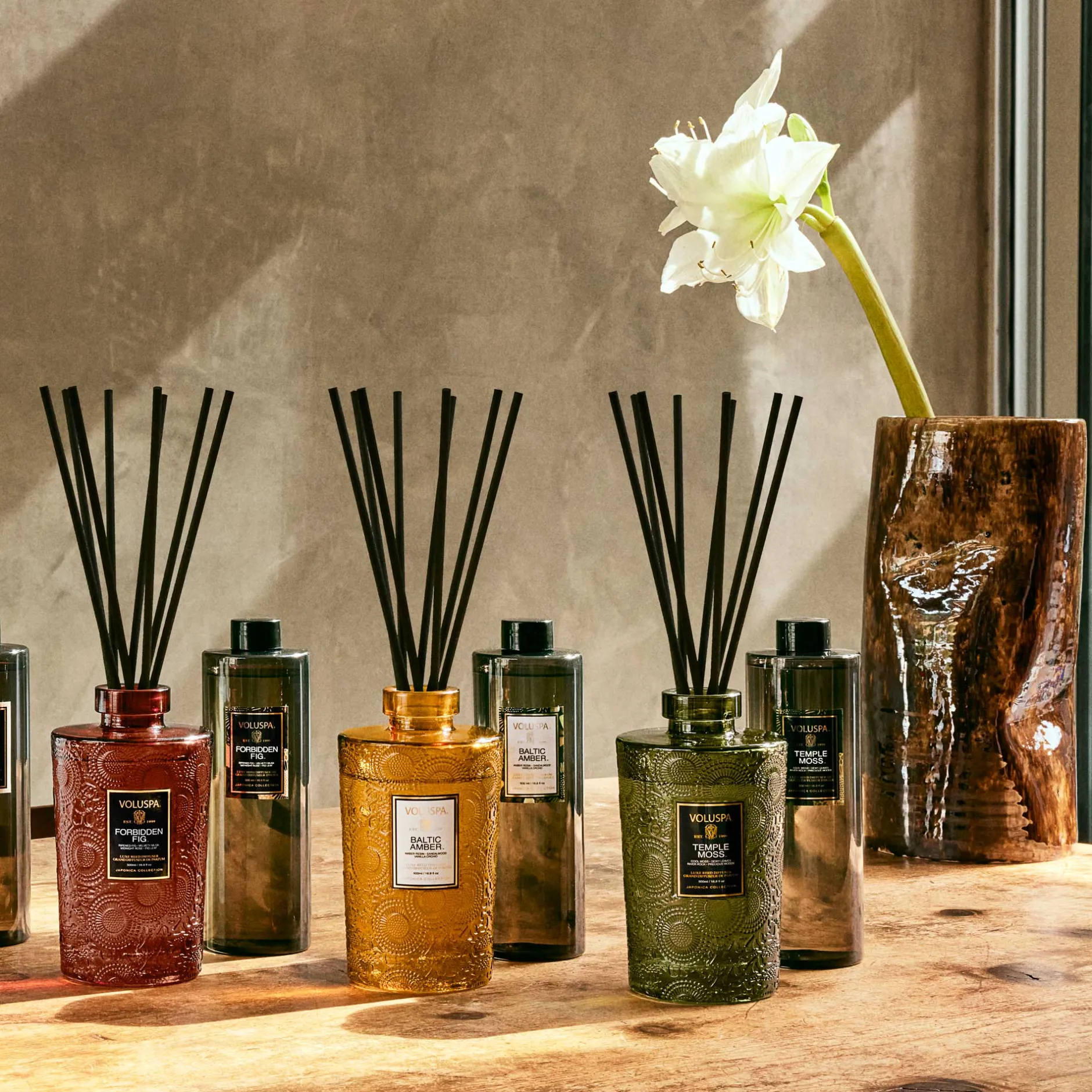 Voluspa Baltic Amber|Reed Diffusers|Baltic Amber