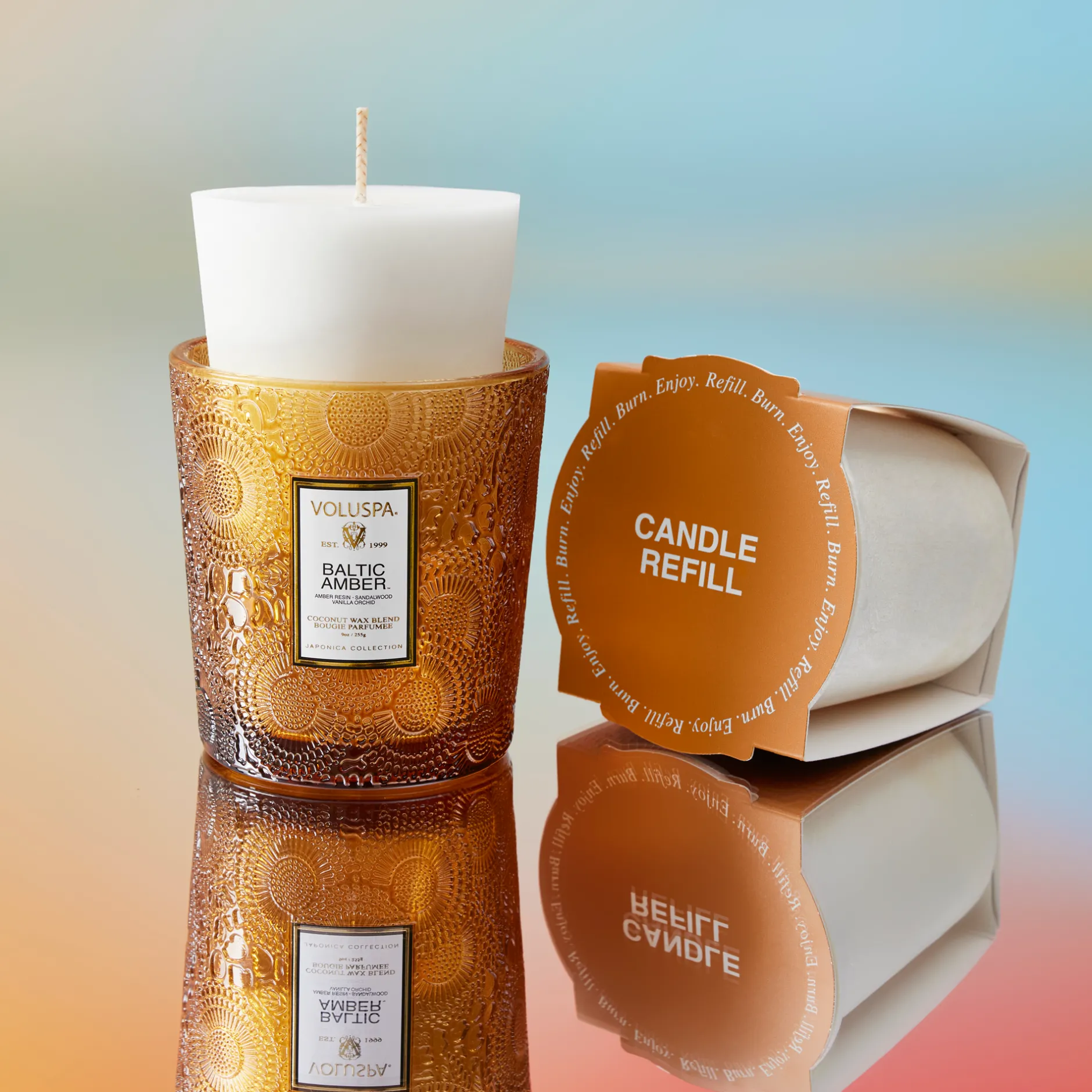 Voluspa Classic Candles|Classic Candle Refills|Baltic Amber