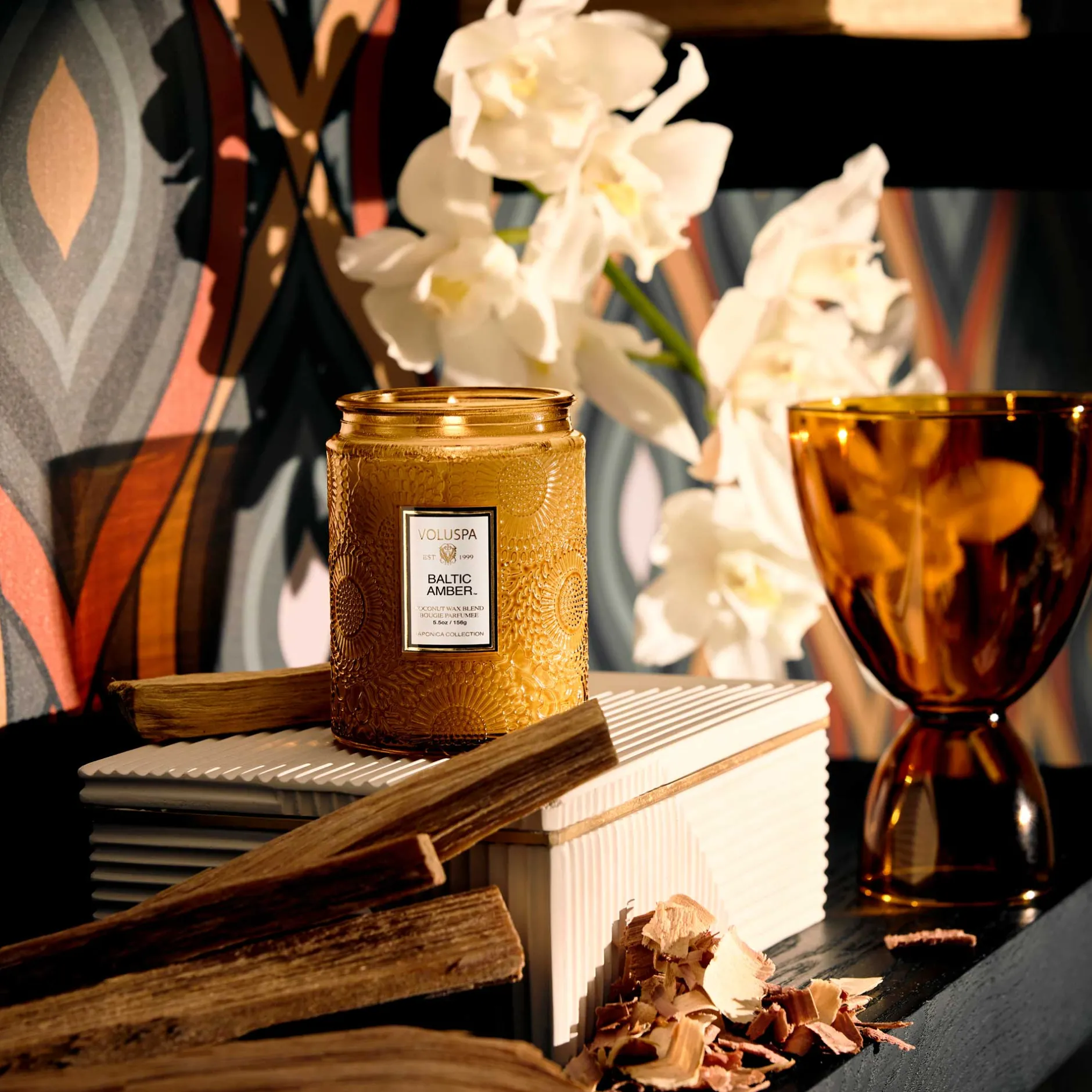 Voluspa Small Jars|Baltic Amber|Baltic Amber