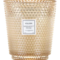 Voluspa 5 Wick Hearths|Bergamot Rose