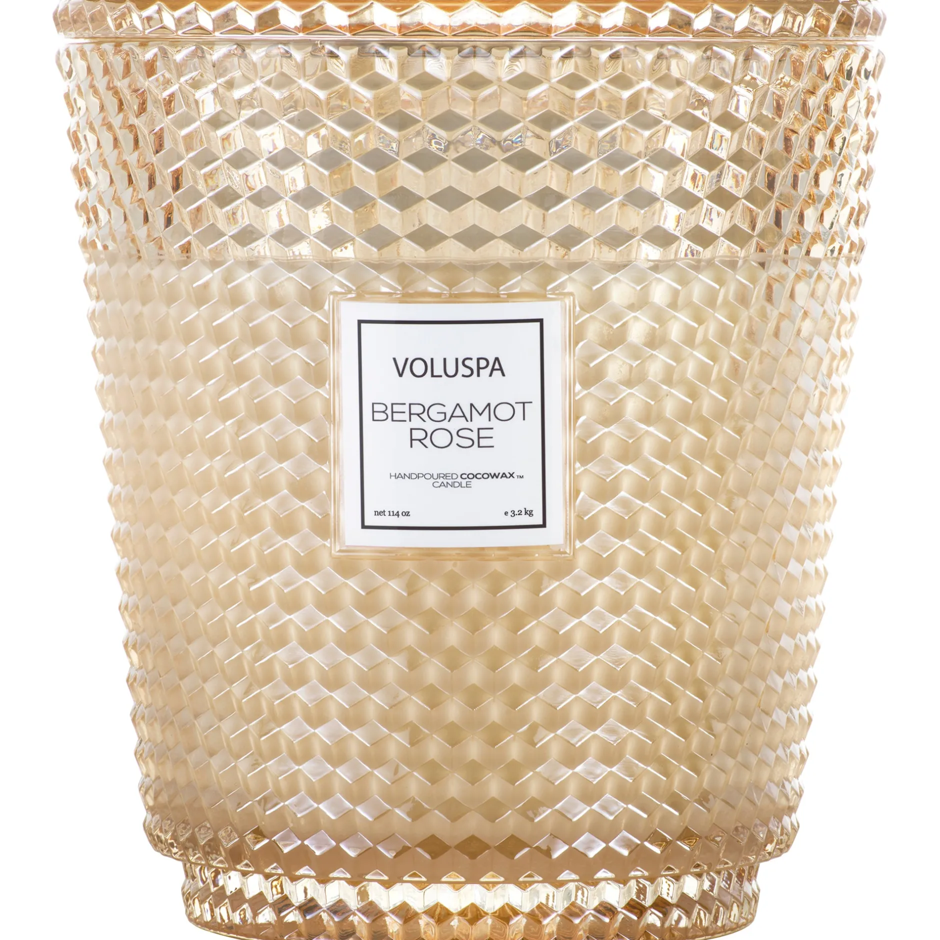 Voluspa 5 Wick Hearths|Bergamot Rose