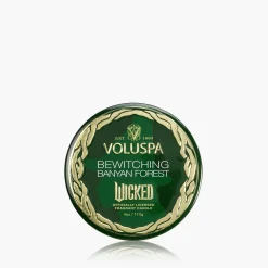 Voluspa Mini Tin|Palo Santo Spells|Bewitching Banyan Forest
