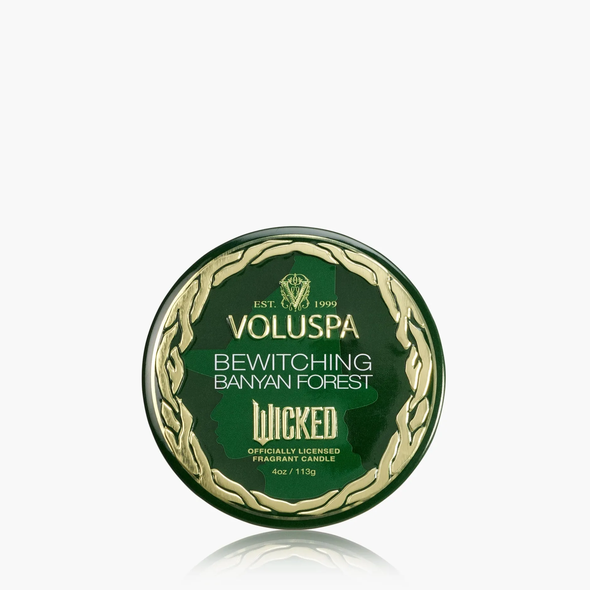 Voluspa Mini Tin|Palo Santo Spells|Bewitching Banyan Forest