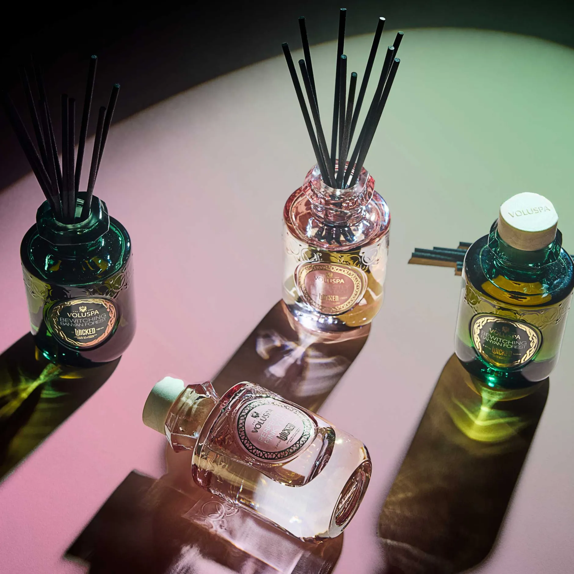 Voluspa Palo Santo Spells|Reed Diffusers|Bewitching Banyan Forest