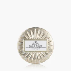 Voluspa Mini Tin|Blond Tabac