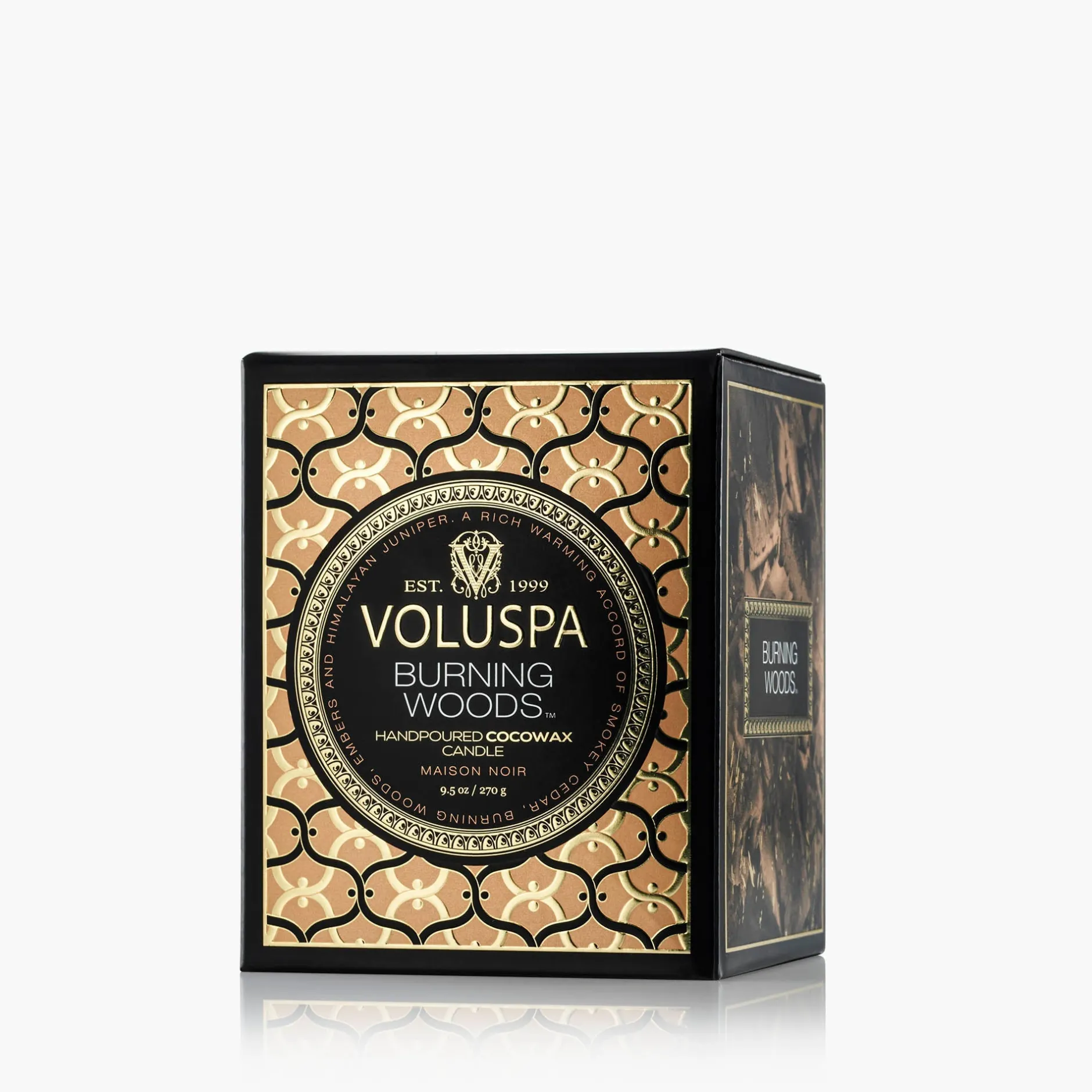 Voluspa Classic Candles|Burning Woods