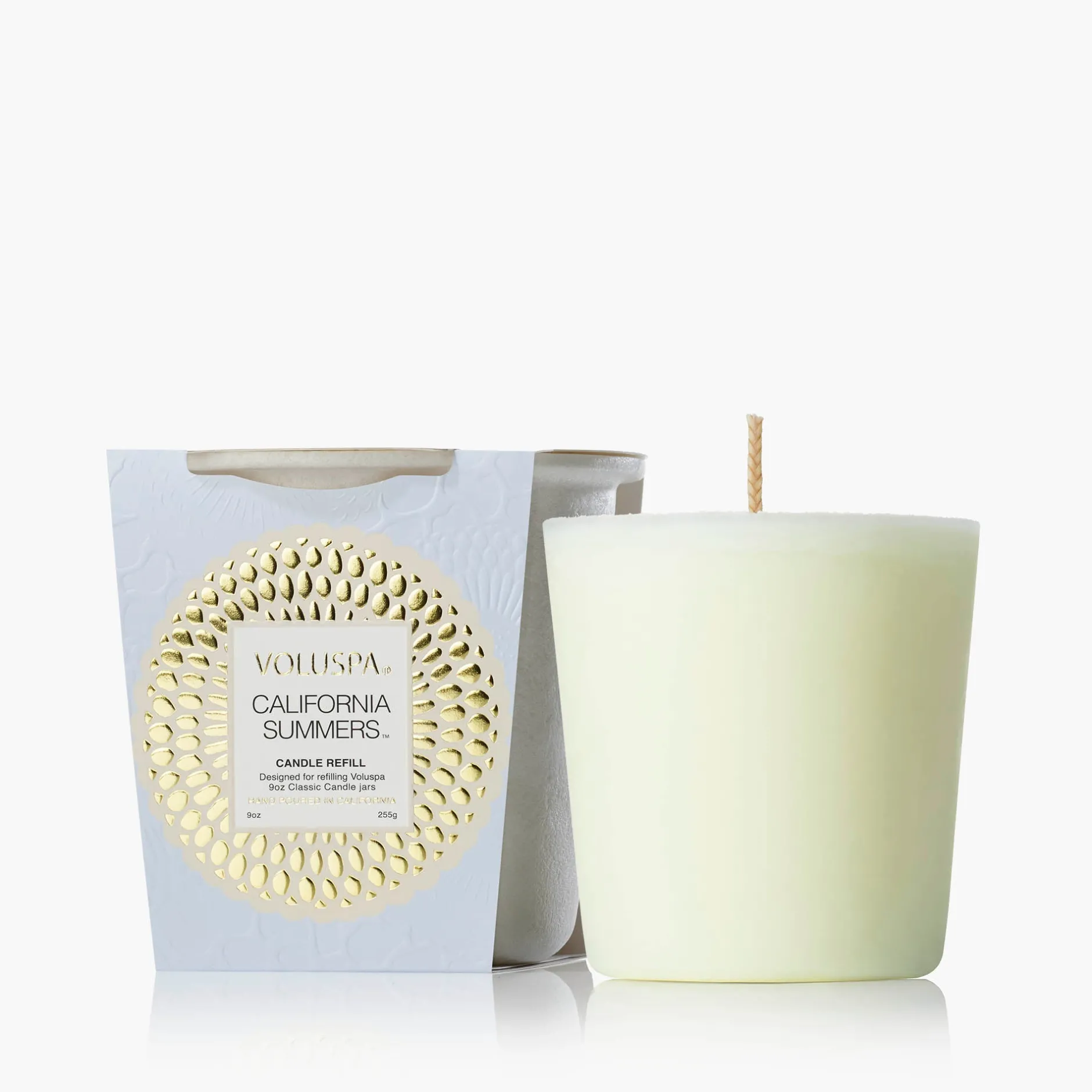 Voluspa Classic Candles|Classic Candle Refills|California Summers