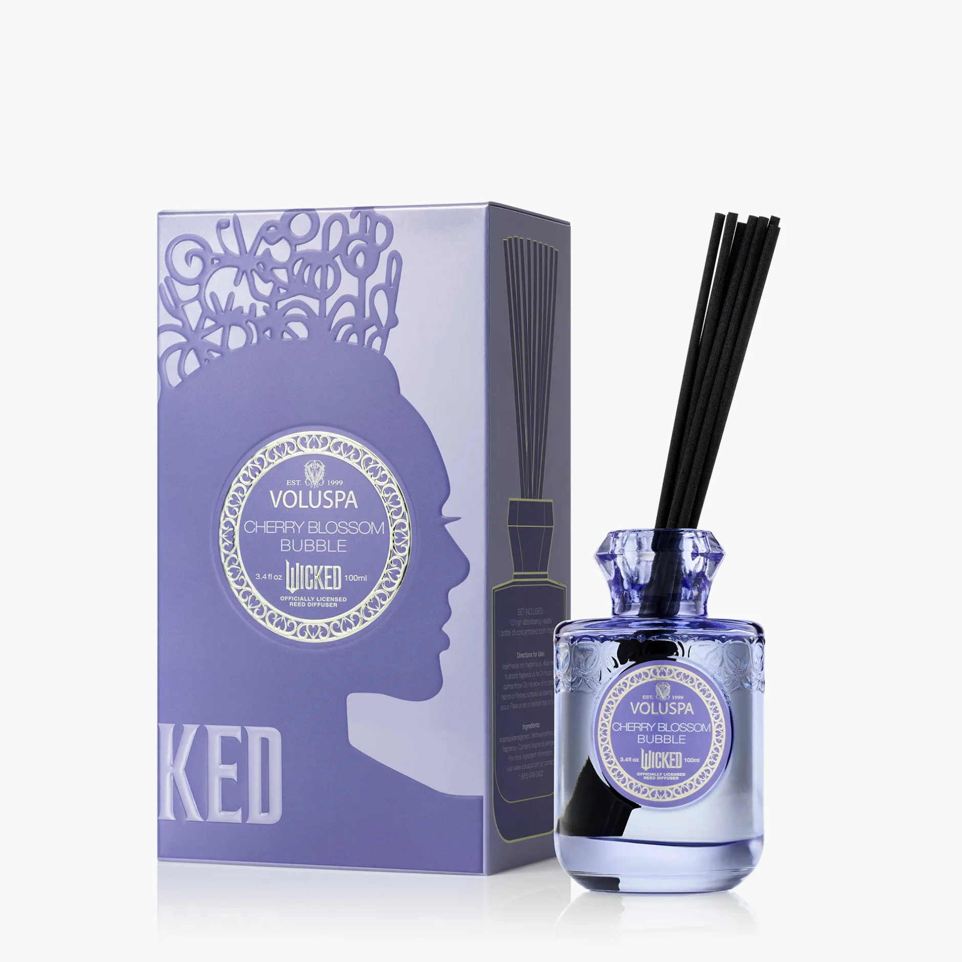 Voluspa Cherry Blossom Bubble|Reed Diffusers|Cherry Blossom Bubble