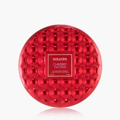 Voluspa 3 Wick Tin|Cherry Gloss