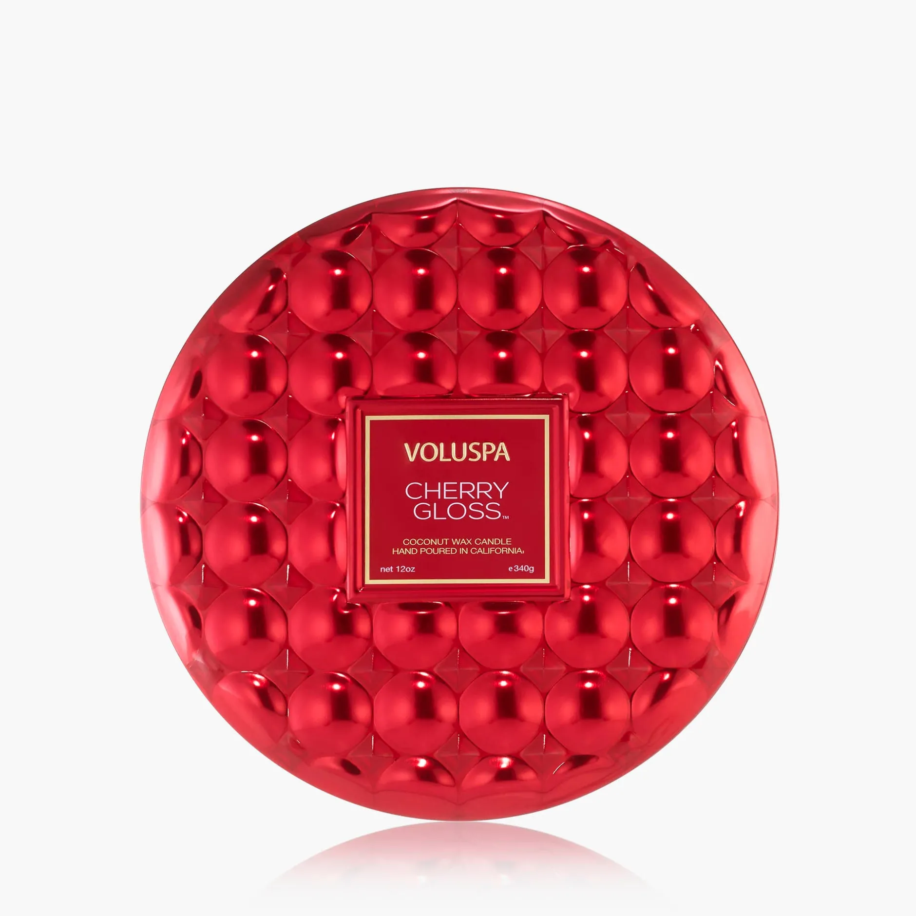 Voluspa 3 Wick Tin|Cherry Gloss