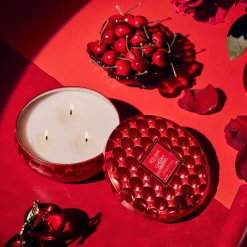 Voluspa 3 Wick Tin|Cherry Gloss