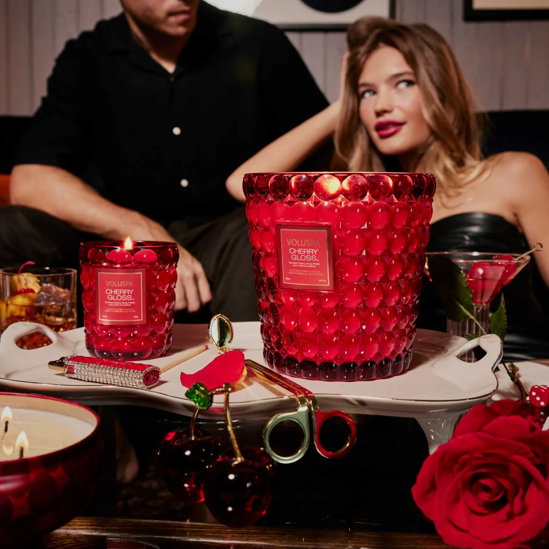 Voluspa Classic Candles|Cherry Gloss