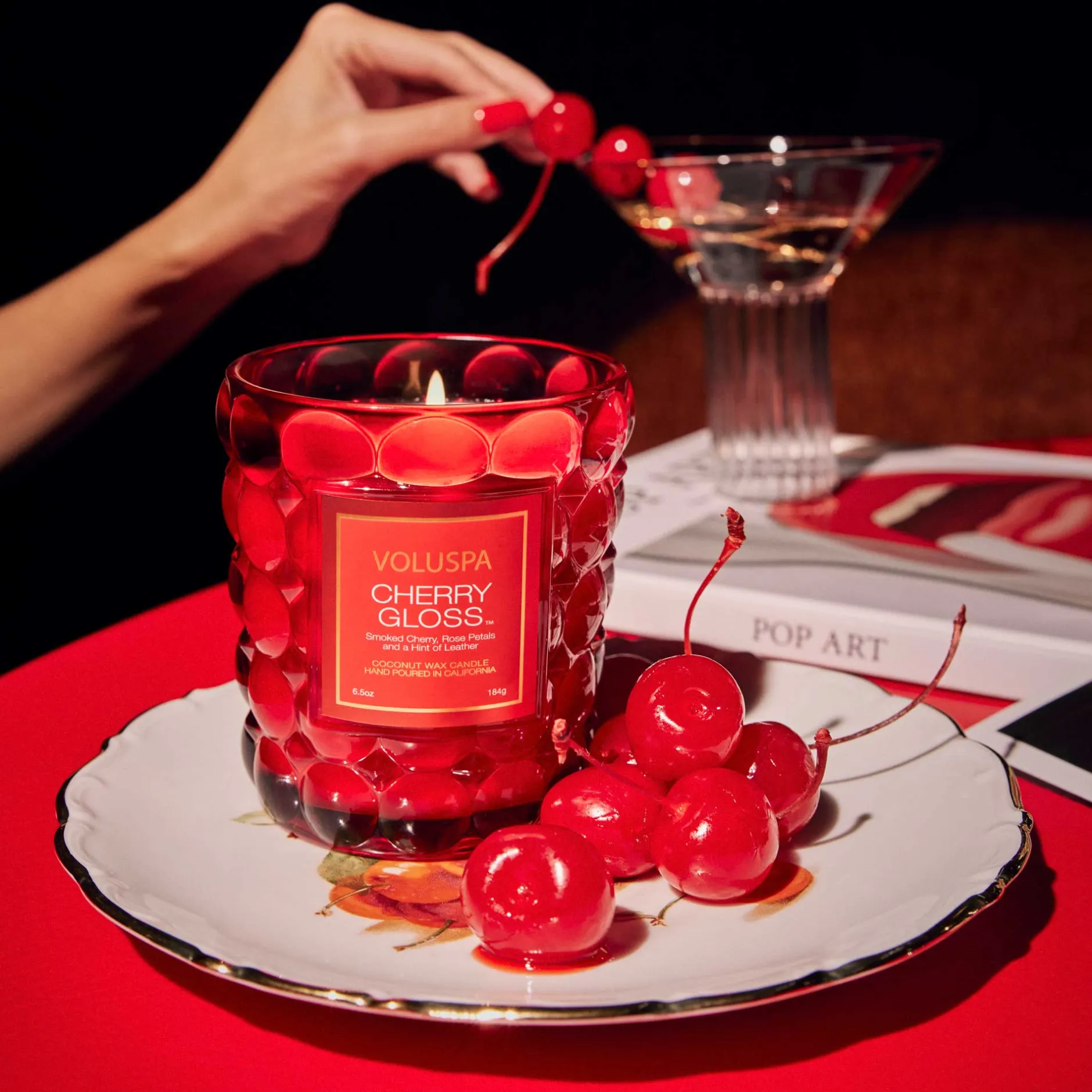 Voluspa Classic Candles|Cherry Gloss