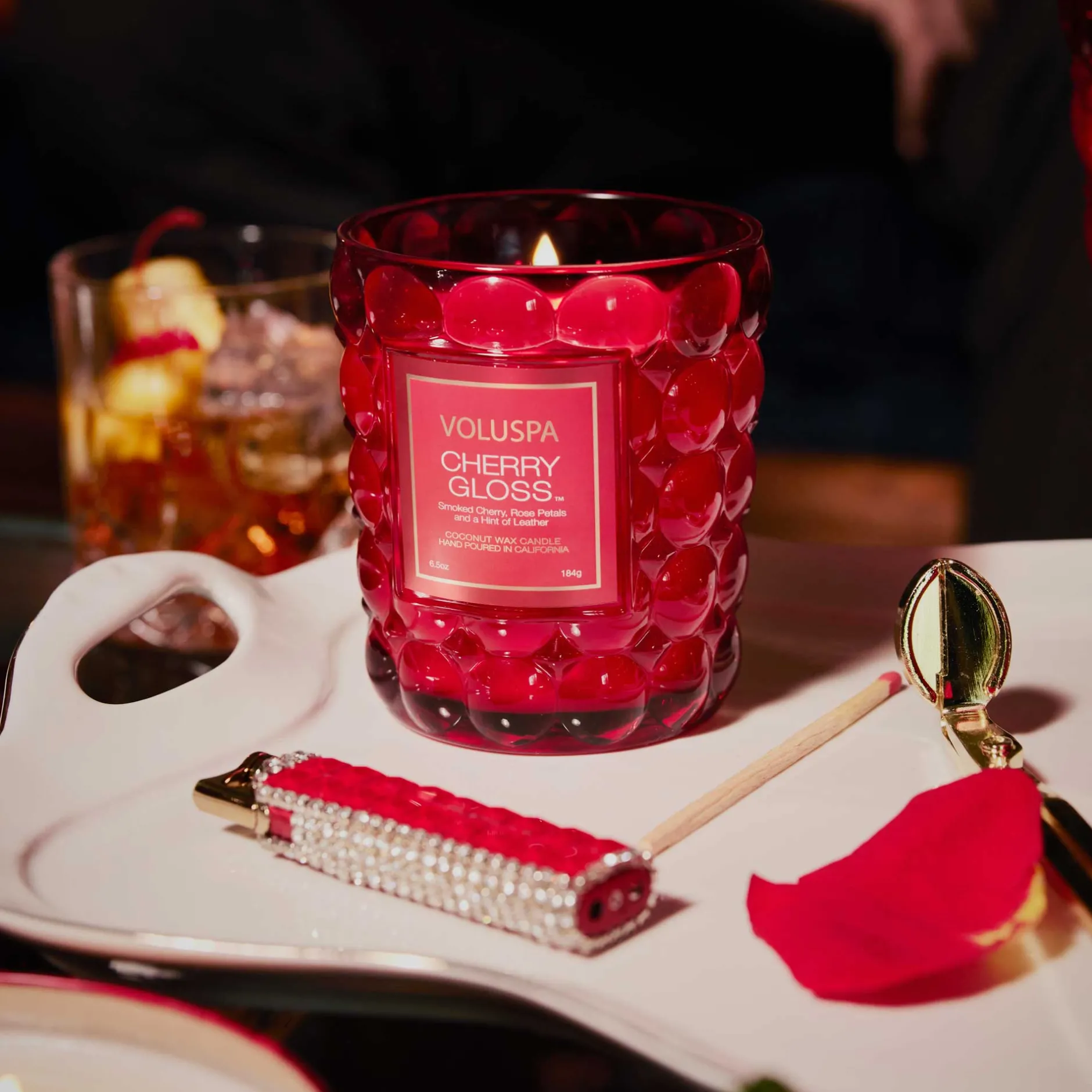 Voluspa Classic Candles|Cherry Gloss