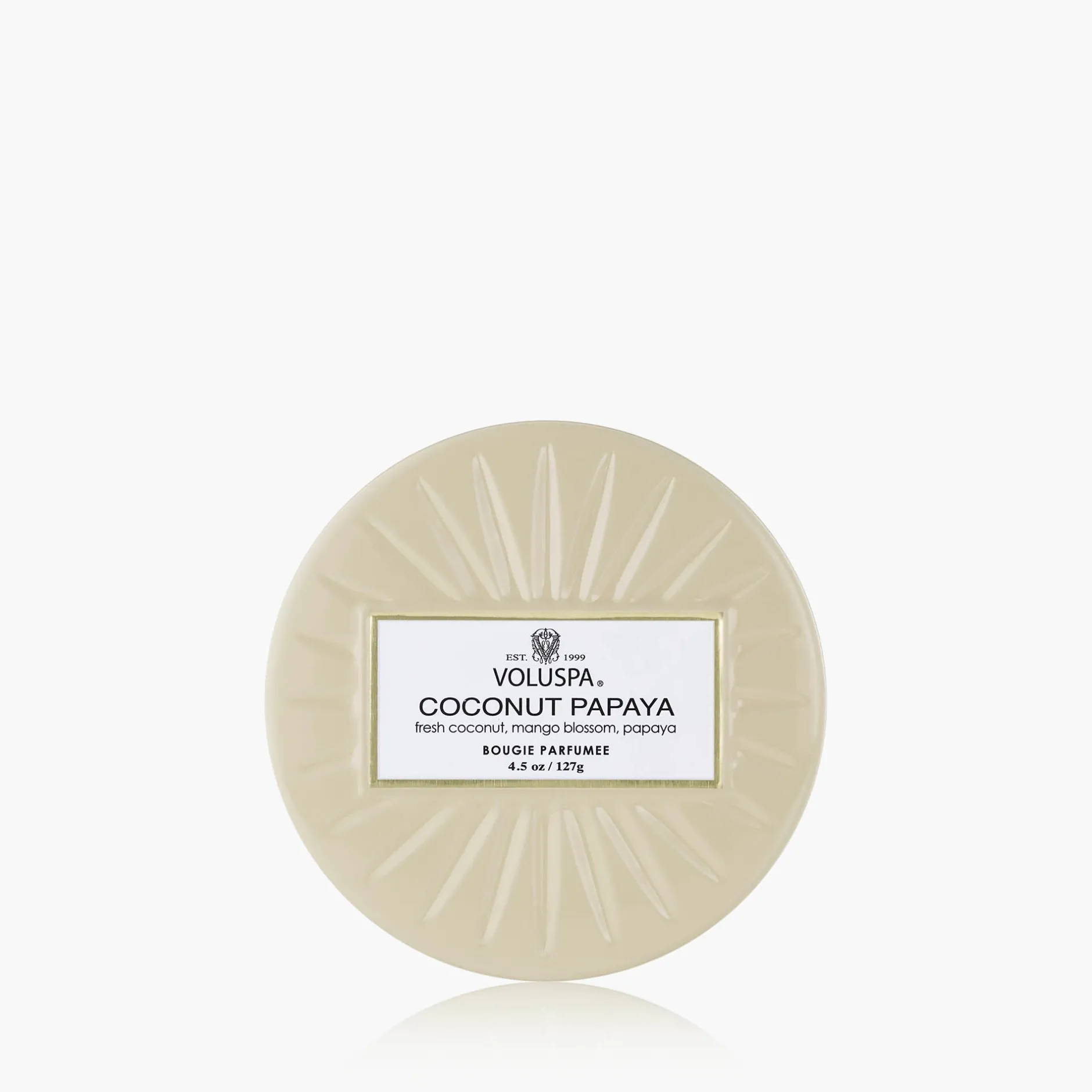 Voluspa Mini Tin|Coconut Papaya