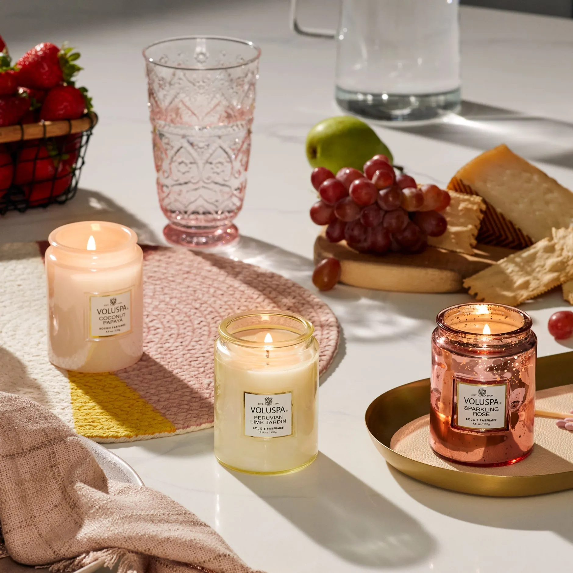 Voluspa Small Jars|Coconut Papaya