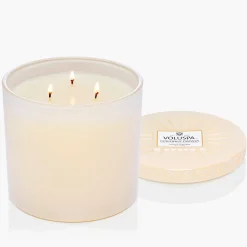 Voluspa 3 Wick Hearths + Luxe|Coconut Papaya