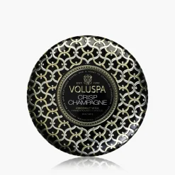 Voluspa 3 Wick Tin|Crisp Champagne