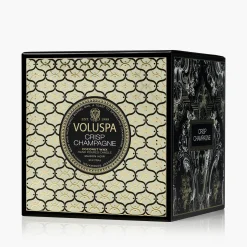 Voluspa 3 Wick Hearths + Luxe|Crisp Champagne