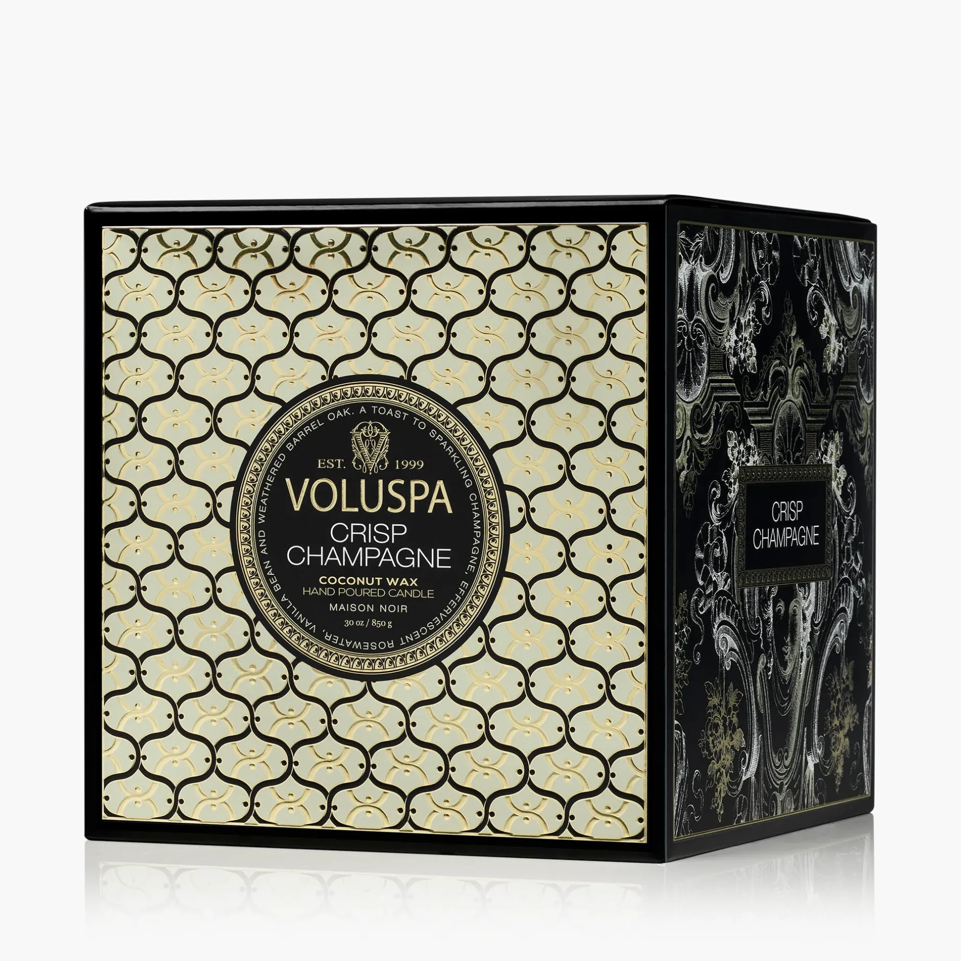 Voluspa 3 Wick Hearths + Luxe|Crisp Champagne
