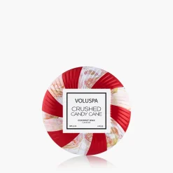 Voluspa Mini Tin|Crushed Candy Cane