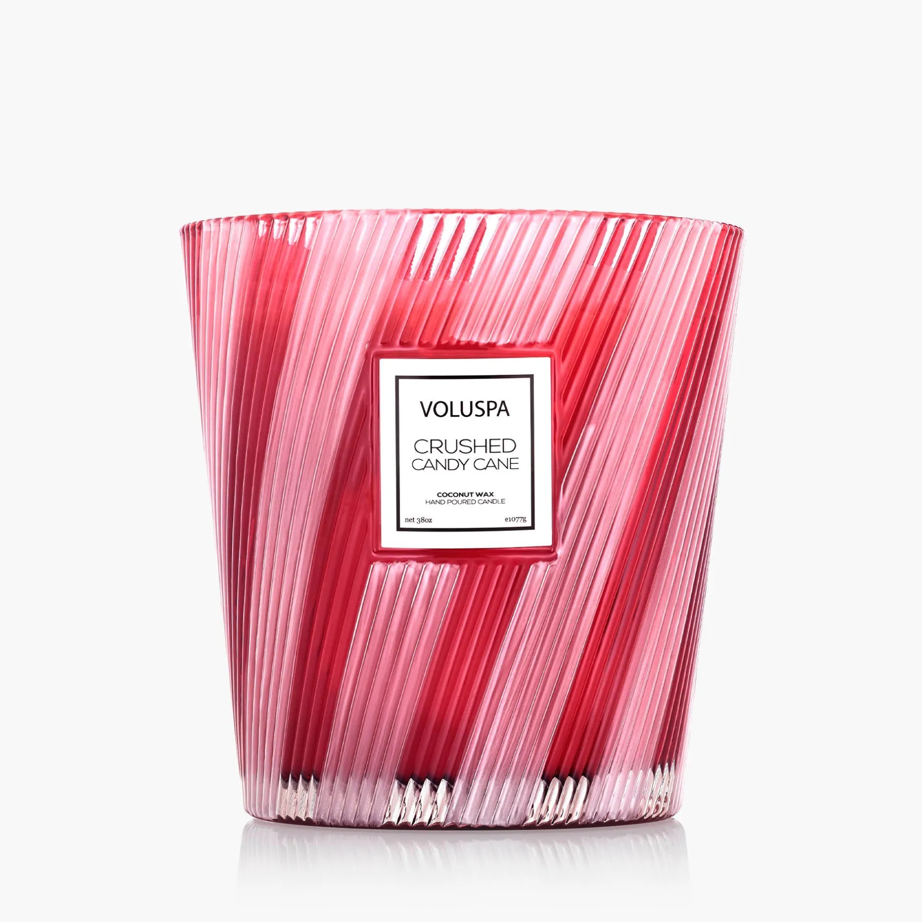 Voluspa 3 Wick Hearths + Luxe|Crushed Candy Cane