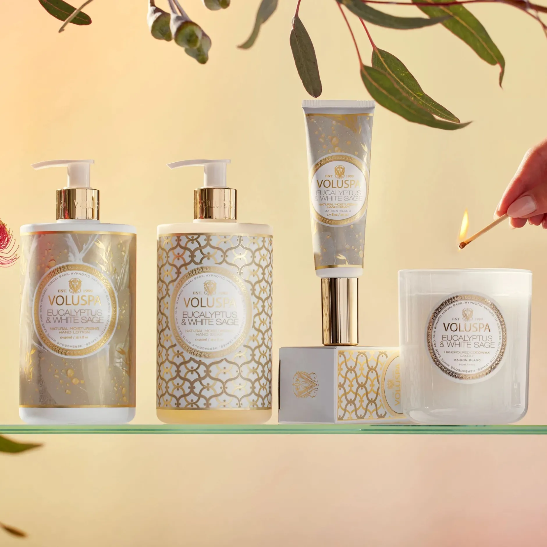 Voluspa Bundles|Eucalyptus & White Sage|Eucalyptus & White Sage