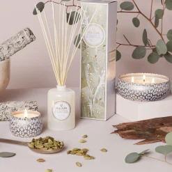 Voluspa Reed Diffusers|Eucalyptus & White Sage|Eucalyptus & White Sage