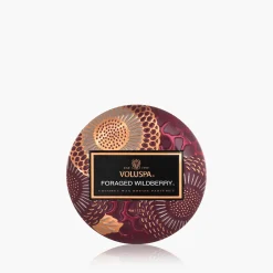 Voluspa Mini Tin|Foraged Wildberry|Foraged Wildberry