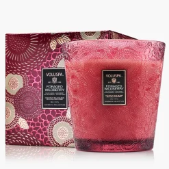 Voluspa Foraged Wildberry|3 Wick Hearths + Luxe|Foraged Wildberry