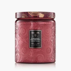 Voluspa Foraged Wildberry|3 Wick Hearths + Luxe|Foraged Wildberry