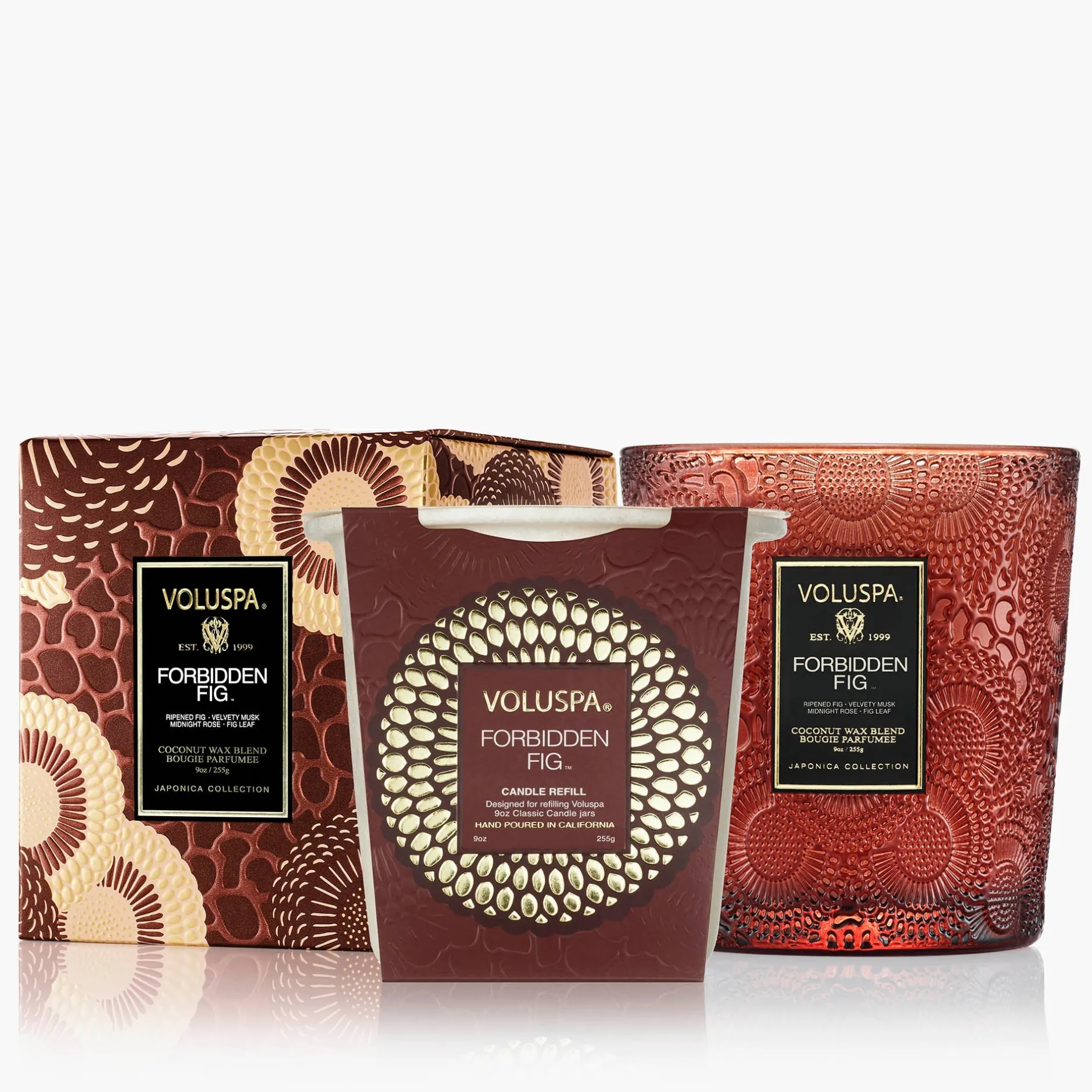 Voluspa Classic Candles|Classic Candle Refills|Forbidden Fig