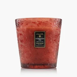 Voluspa Forbidden Fig|3 Wick Hearths + Luxe|Forbidden Fig