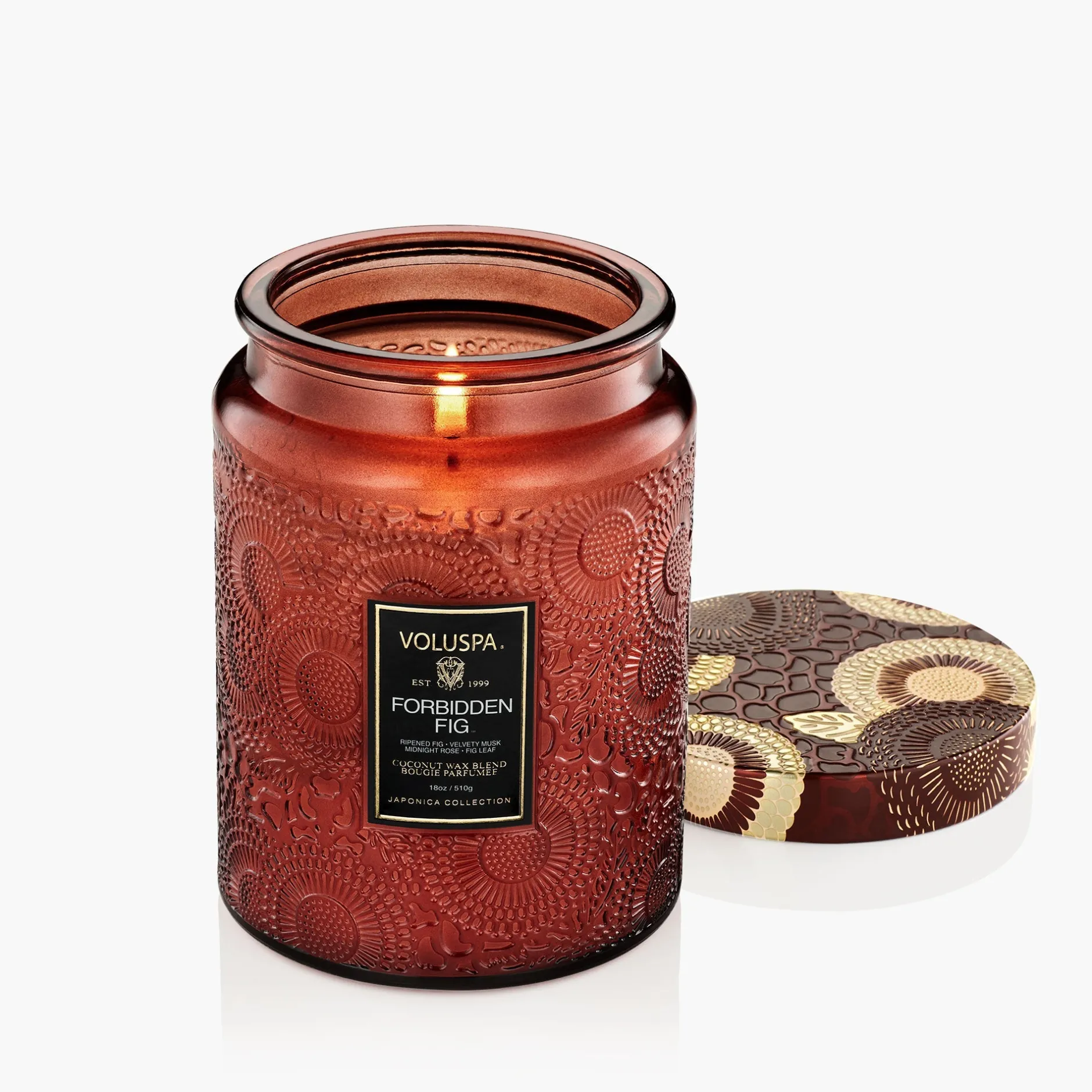 Voluspa Forbidden Fig|Large Jars|Forbidden Fig