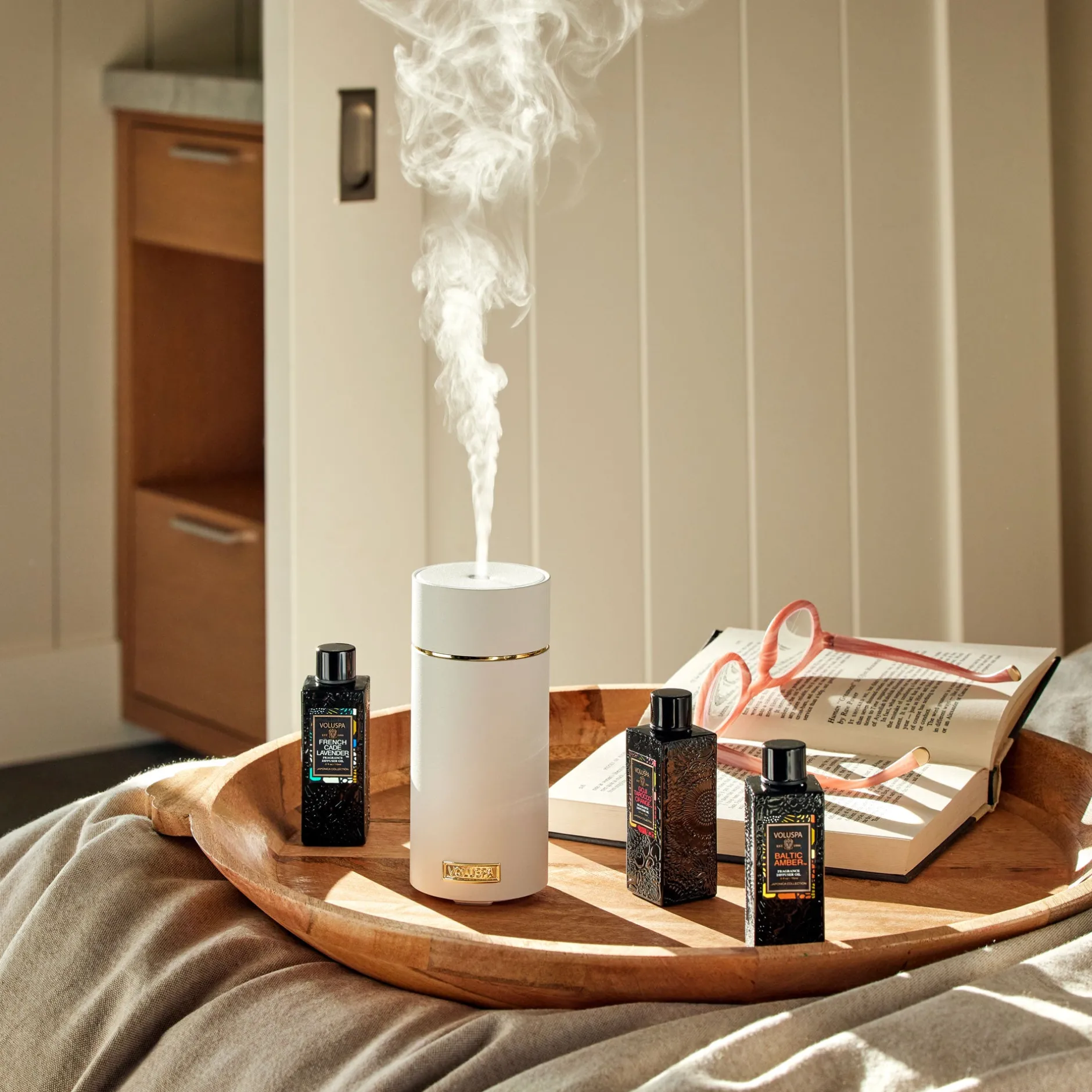 Voluspa Ultrasonic Diffuser Oils|Ultrasonic Diffuser Device|Fragrance Oil Diffuser Device