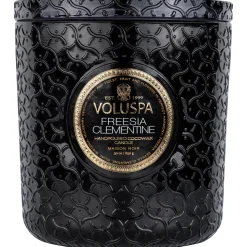 Voluspa 3 Wick Hearths + Luxe|Freesia Clementine