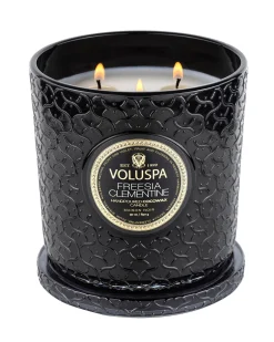 Voluspa 3 Wick Hearths + Luxe|Freesia Clementine