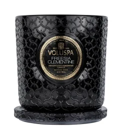 Voluspa 3 Wick Hearths + Luxe|Freesia Clementine