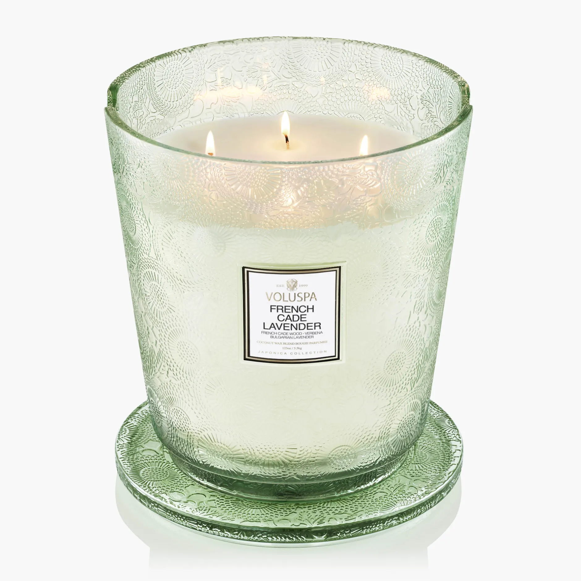 Voluspa 5 Wick Hearths|French Cade Lavender|French Cade Lavender
