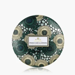 Voluspa 3 Wick Tin|French Cade Lavender|French Cade Lavender