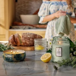 Voluspa 3 Wick Tin|French Cade Lavender|French Cade Lavender