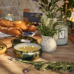 Voluspa 3 Wick Tin|French Cade Lavender|French Cade Lavender