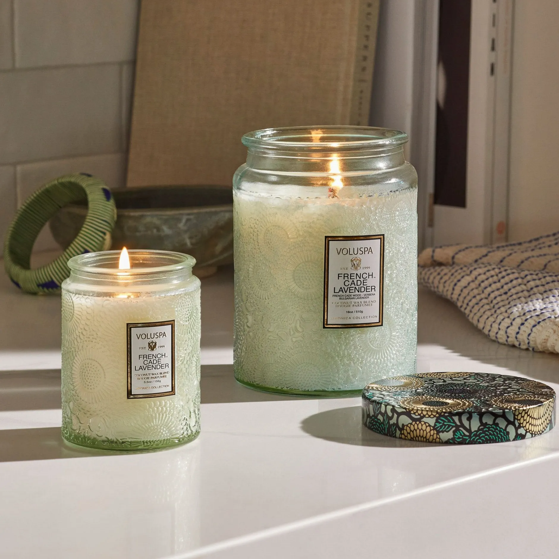 Voluspa French Cade Lavender|Small Jars|French Cade Lavender