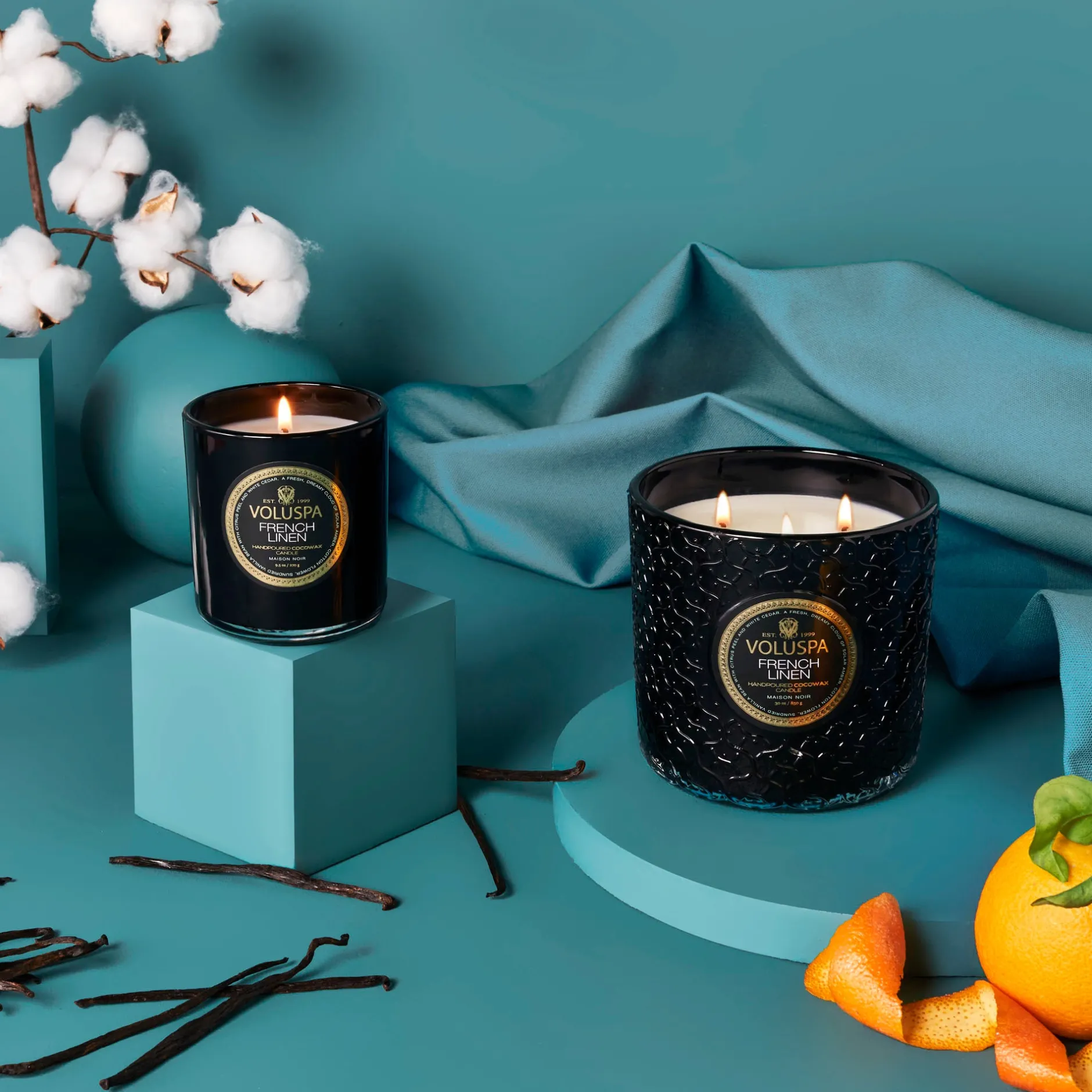 Voluspa French Linen|Small Jars|French Linen