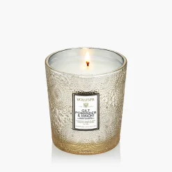 Voluspa Classic Candles|Gilt Pomander Hinoki|Gilt Pomander & Hinoki